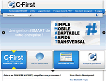 Tablet Screenshot of c-first.fr